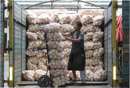 Comerciantes de frutas
