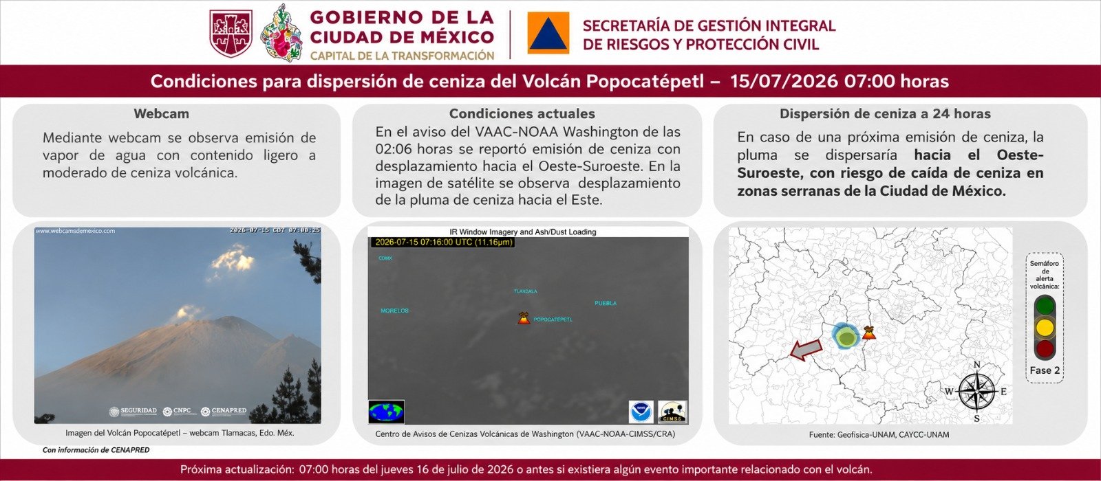 Información de Protección Civil
