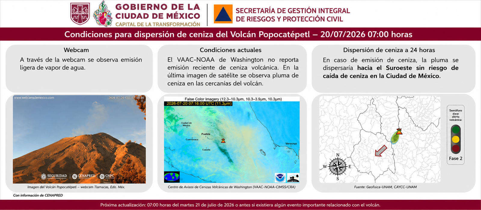 Información de Protección Civil