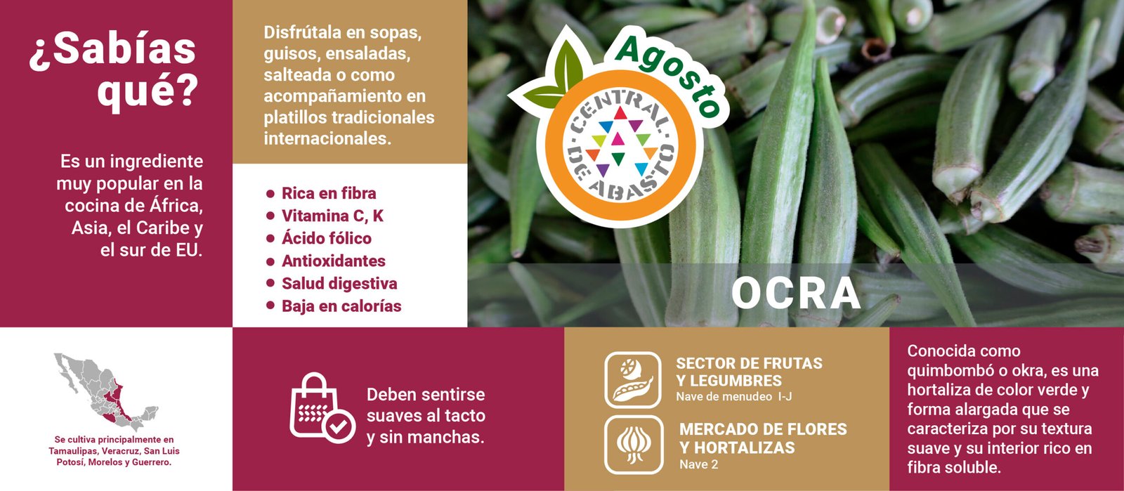 Frutas de temporada de agosto